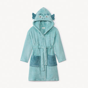 Robe de chambre en sherpa Dragon pour garçon 