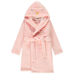 Bata de sherpa con bordado para niña Main Bata de sherpa con bordado para niña