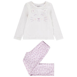 Pyjama 2 pièces en velours fantaisie pour fille Main Pyjama 2 pièces en velours fantaisie pour fille