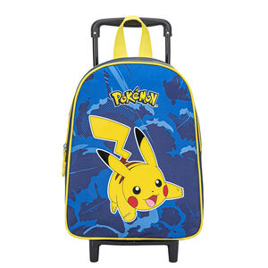 Mochila escolar con ruedas Pikachu Pokémon 43 cm 