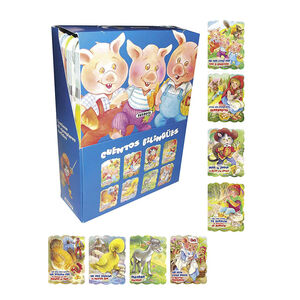 Cuentos troquelados bilingües +3años (título aleatorio)  