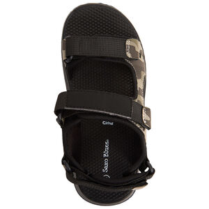 Sandalias de doble velcro con estampado de camuflaje para niño 