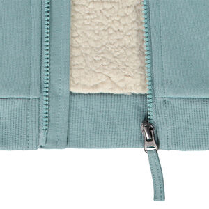 Chaleco con capucha y bordado de skate para bebé niño 