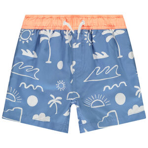 Bañador estampado de fantasía veraniego para niño 