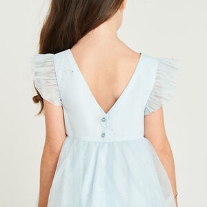 Robe de tul pailleté lisa niña 