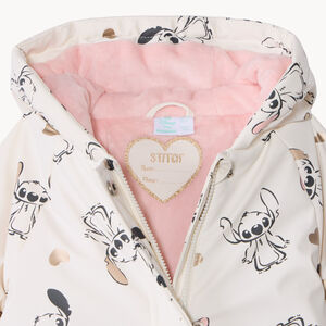 Parka gomme Stitch Disney pour bébé fille Main Parka gomme Stitch Disney pour bébé fille