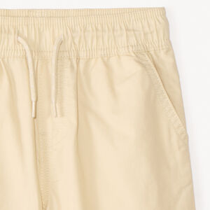 Bermuda lisa de popelina para niño 