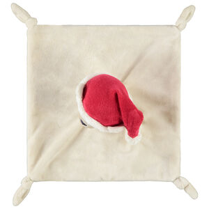 Doudou plano oso de Navidad en sherpa para bebé 