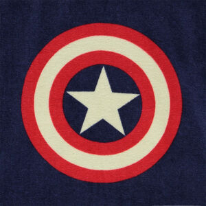 Poncho de baño divertido Capitán América Marvel para niño 