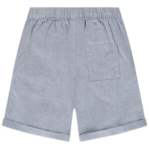 Bermudas de popelina con efecto jaspeado para bebé niño 