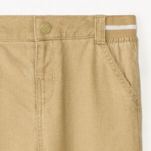 Pantalón recto con cintura elástica para bebé niño 