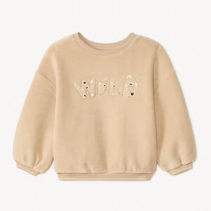 Sweat polaire oversize pour bébé fille  Main Sweat polaire oversize pour bébé fille
