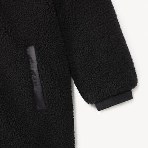 Anorak reversible sherpa y acolchado triangular para niña 