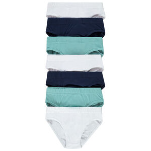 Pack de 7 calzoncillos lisos para niño Main Pack de 7 calzoncillos lisos para niño