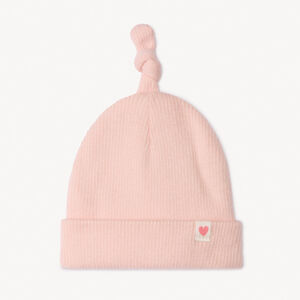 Gorro de maternidad de punto de canalé para bebé niña  Main Gorro de maternidad de punto de canalé para bebé niña