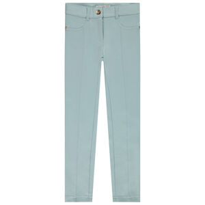 Jegging skinny milano broderie papillon pour fille 