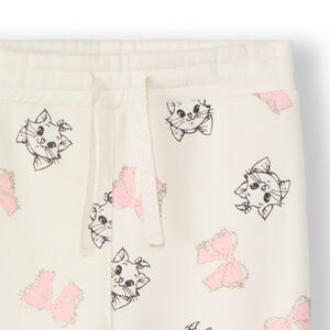 Pantalón jogging de molleton estampado Marie Disney para bebé niña 