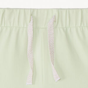 Short de jersey en couleur unie pour bébé fille 