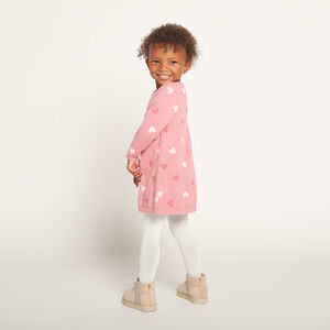 Vestido de punto con motivos fantásticos para bebé niña 