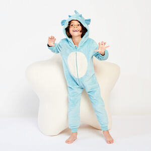 Pijama divertido de dragón en sherpa niño 