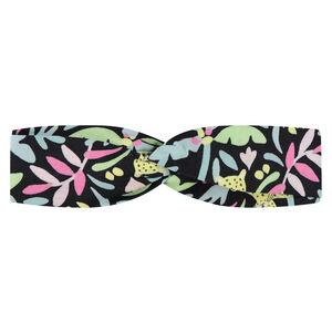 Bandeau efecto retorcido estampado fantasía para bebé niña 