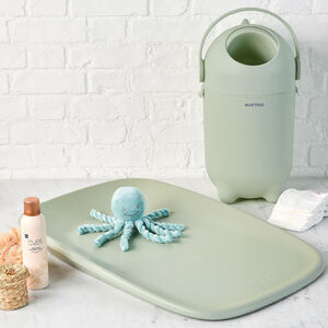 Poubelle Dropy anti-odeur pour couches Vert 