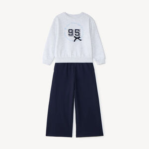 Conjunto de chándal de felpa niña 