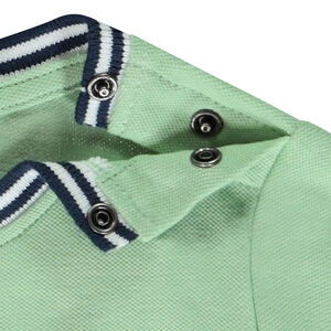 Camiseta manga corta estilo polo para bebé niño 