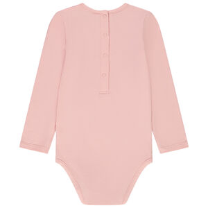 Lote de 3 bodies de manga larga lisos para bebé niña 