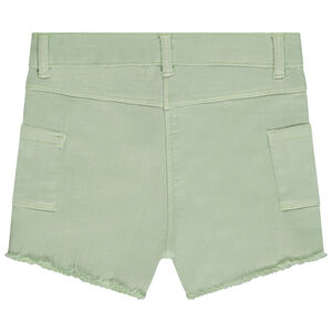 Short vaquero con bolsillos niña 