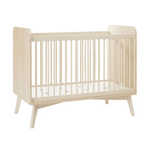 Cuna de barrotes Cameron 60 x 120 cm con barrera extraíble 
