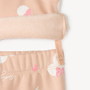 Ensemble pyjama 2 pièces bébé fille imprimé 