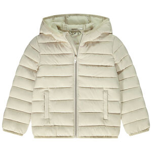 Chaqueta ligera acolchada con capucha para niño 