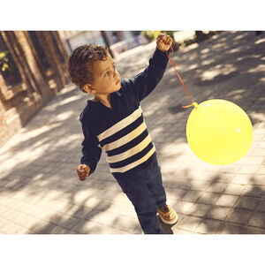 Pantalon chino avec bouton fantaisie pour bébé garçon 