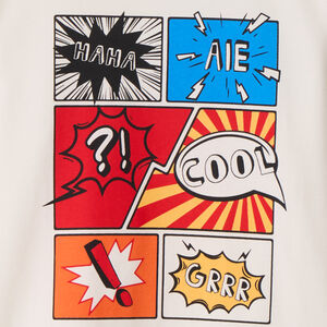 Camiseta de manga larga con estampado fantasía niño 