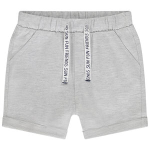 Bermudas de felpa lisa para bebé niño 