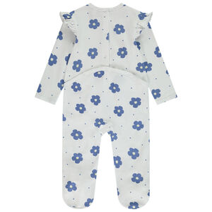 Lote de 3 peleles florales para bebé niña con diferentes aperturas según la edad 