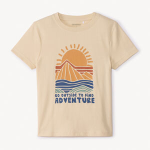 T-shirt manches courtes print fantaisie pour garçon  