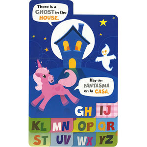 Libro Aprendo palabras en inglés con unicornios +4 años 