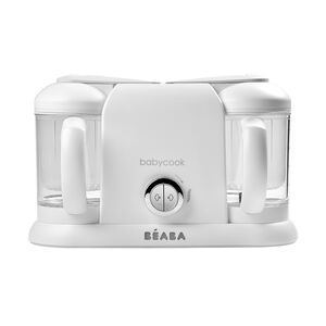 Babycook Duo robot de cocina para bebés 4 en 1 White Silver 