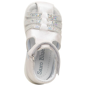 Sandalias de cuero irisado para bebé niña  Main Sandalias de cuero irisado para bebé niña