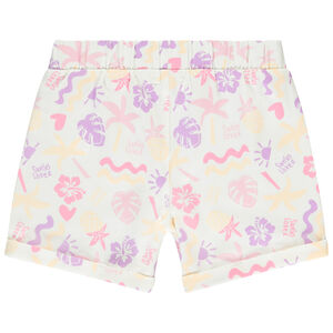 Pack de 2 shorts de fantasía con cintura elástica niña 