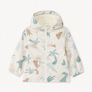 Cortavientos de ripstop con estampado de dinosaurios para bebé niño 