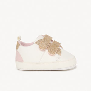 Zapatillas deportivas con detalles brillantes para bebé niña  Main Zapatillas deportivas con detalles brillantes para bebé niña