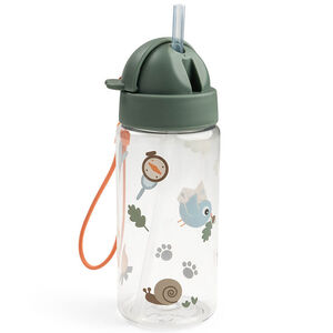 Gourde avec paille Tiny trails vert - 350ml 