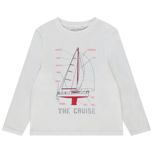 Camiseta manga larga print fantasía para niño 