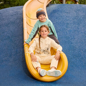 Gorro de punto tricolor Stitch Disney para niño 