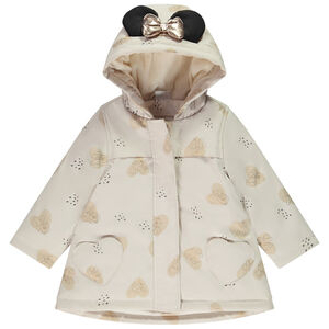 Parka de goma divertida con estampado de Minnie Disney para bebé niña 
