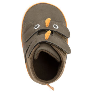 Zapatillas altas de lona con velcro y detalles de dinosaurio  Main Zapatillas altas de lona con velcro y detalles de dinosaurio