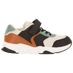 Zapatillas deportivas bajas con detalles de malla para niño 